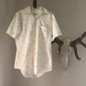 Unisex Rare Retro’Vintage Button Up